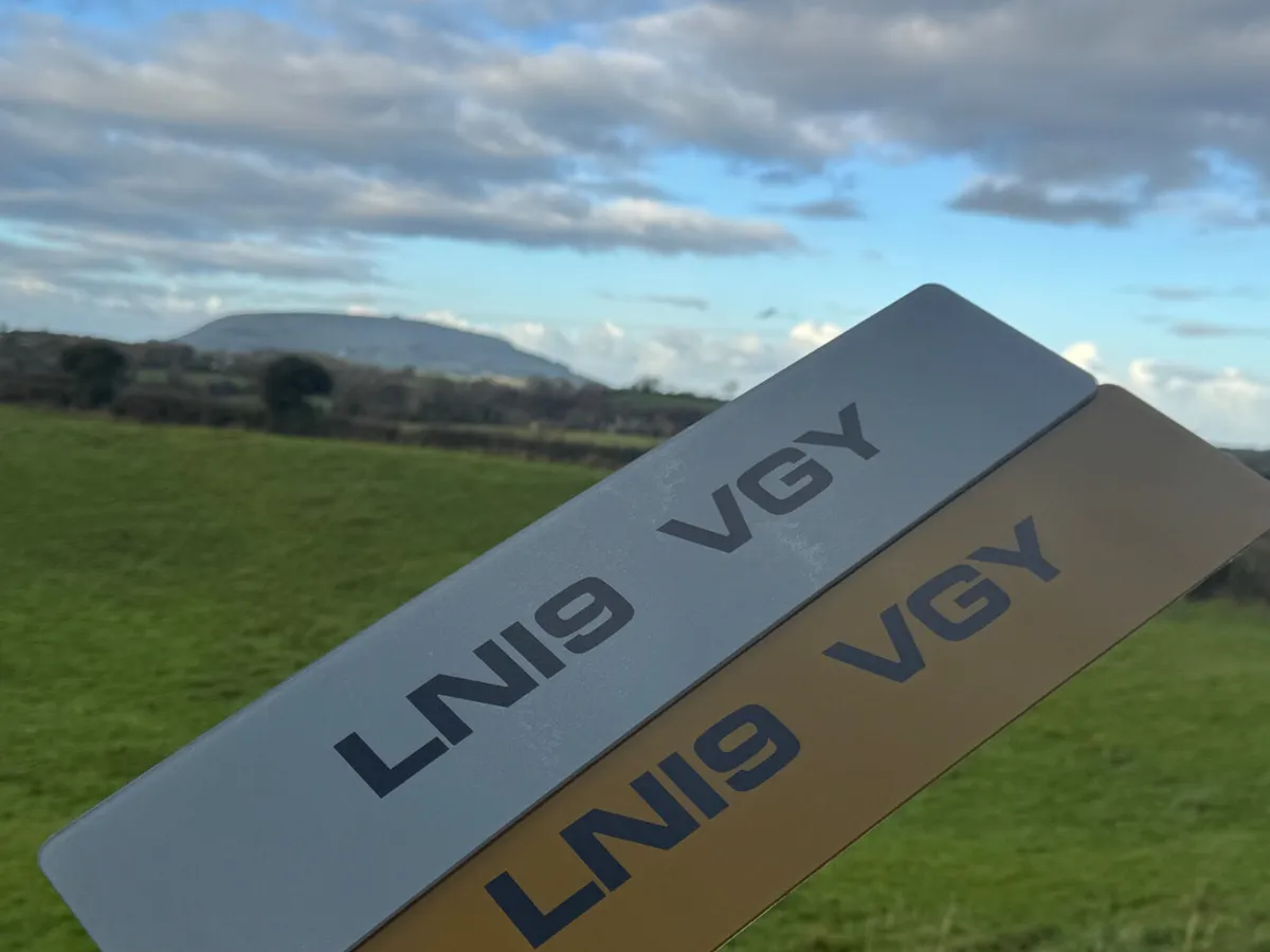 Ultimate number plates delivered - Image 1