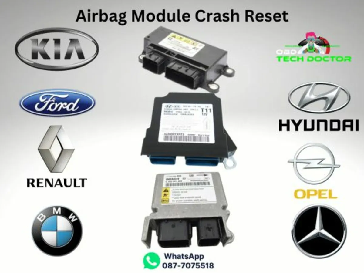Airbag Module Crash Data Reset Repair - Image 2