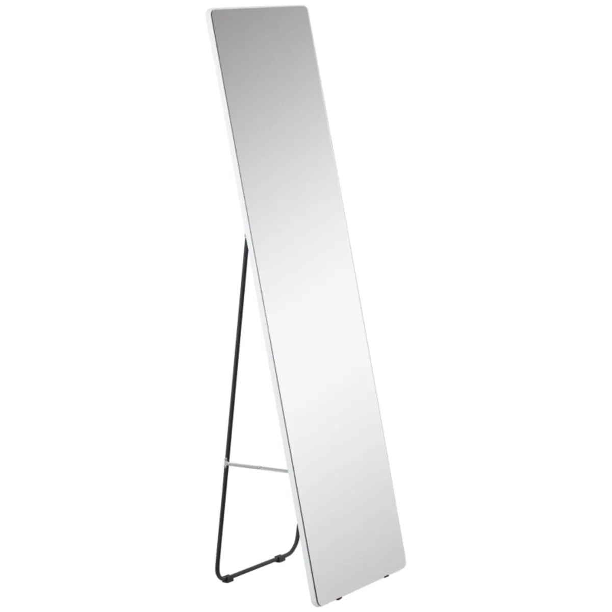 Standing Mirror Wall Mirror Full-Length Mirror, Al - Image 1