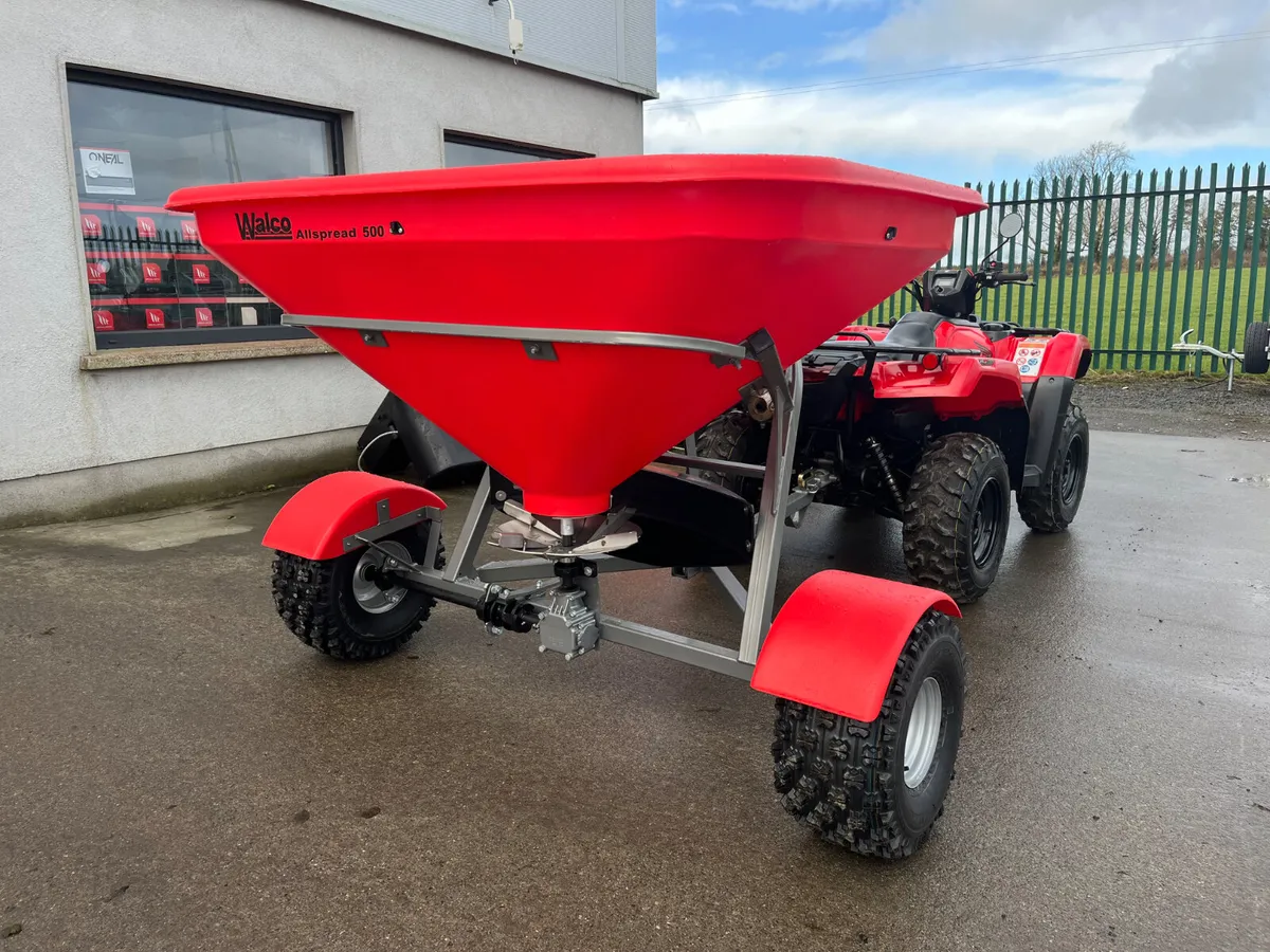 BACK IN STOCK! WALCO FERTILISER SPREADERS - Image 1
