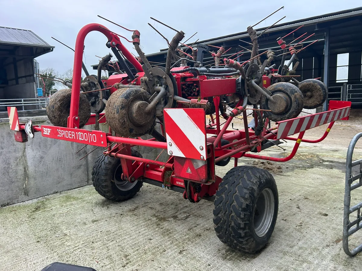 SIP SPIDER 1100-10 11MTR TEDDER - Image 3