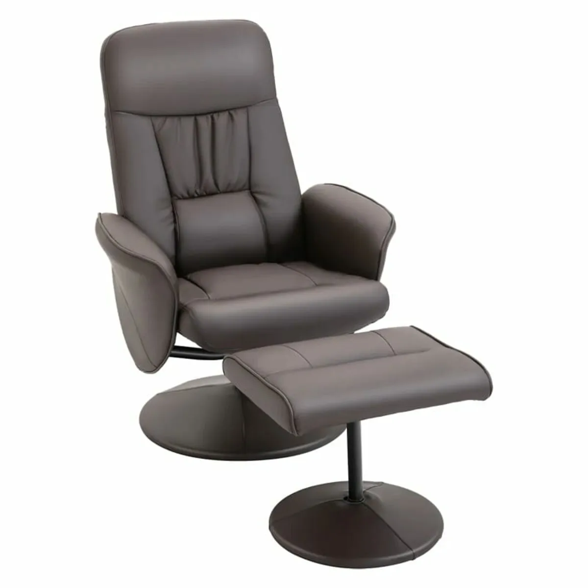 2-piece chair set, chair with footstool, recliner - Image 1