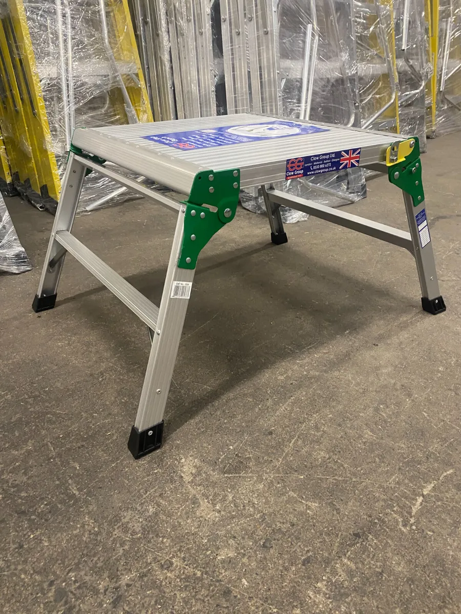 CLOW HOP UP and  A Frame Fibreglass Ladders. - Image 3