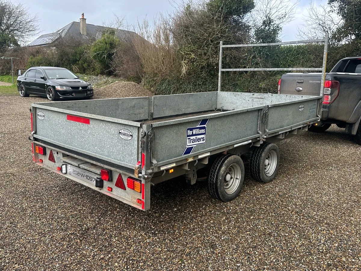 12x6 Ifor Williams Dropside trailer - Image 2