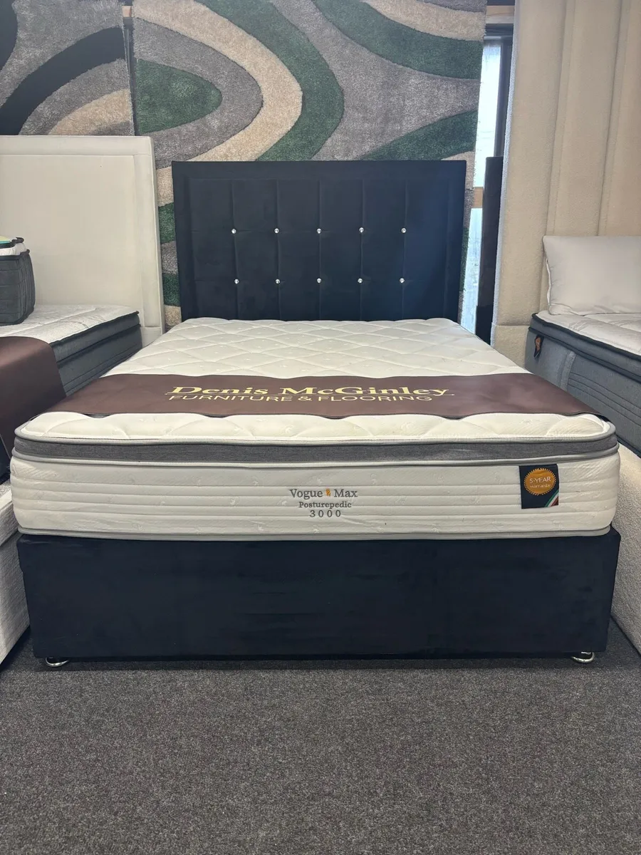 January SALE 4’6” Bed & Mattress