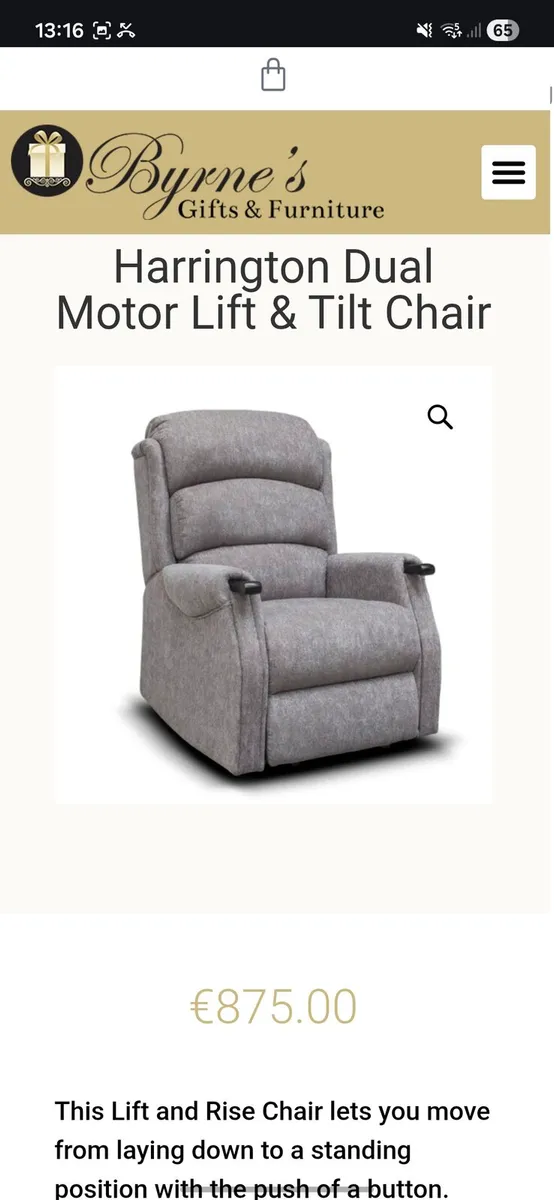 Electric recliner *as new* - Image 4