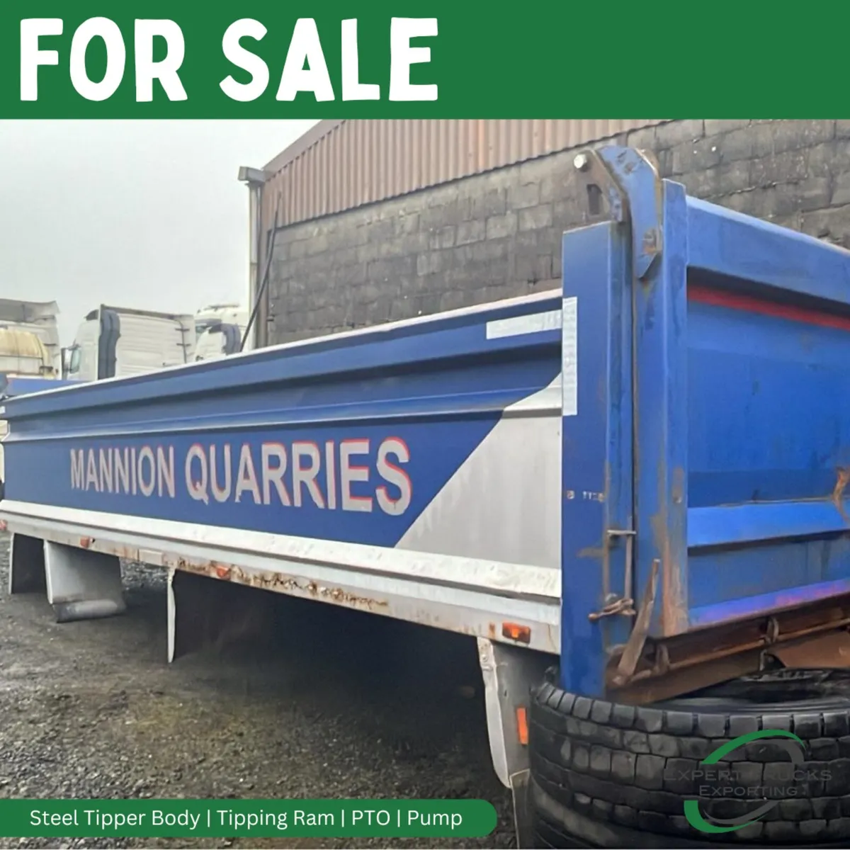 Steel Tipper Body c/w Tipping Ram - Image 1