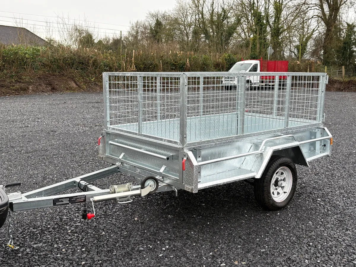 STUNNING 7x4 MANUAL TIP MULTI PURPOSE TRAILER - Image 1