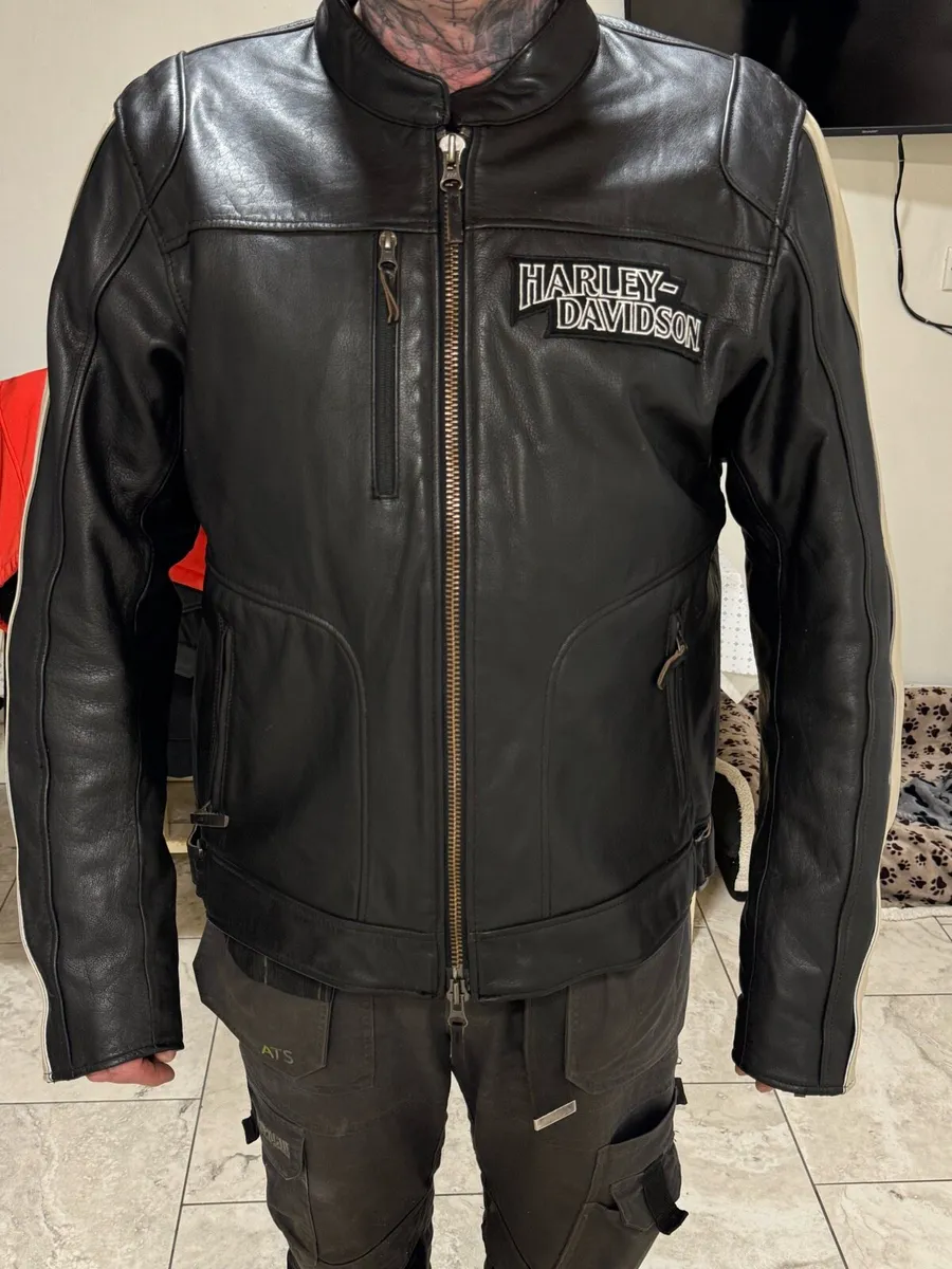 Harley Davidson leather jacket - Image 4