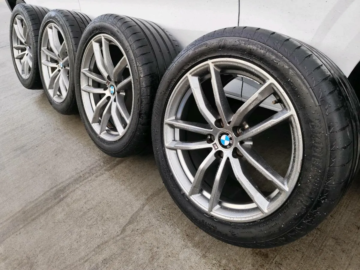 18" BMW G30 M sport alloys, Bridgestone tyres - Image 2