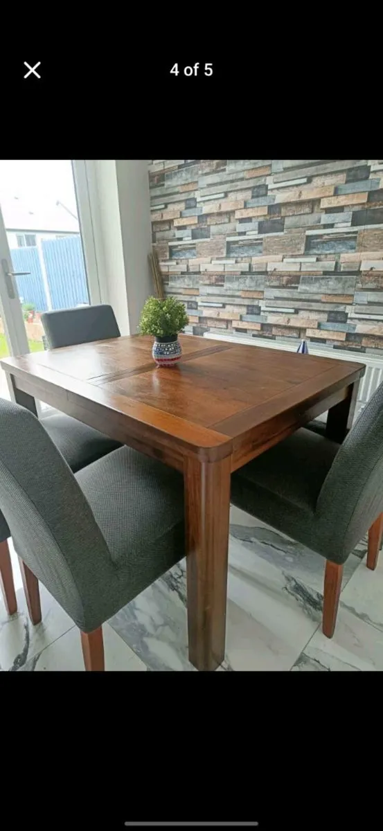 Dining table and chairs - Image 2