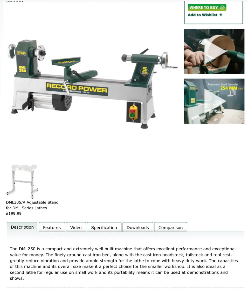 new year hobby?pro record lathe