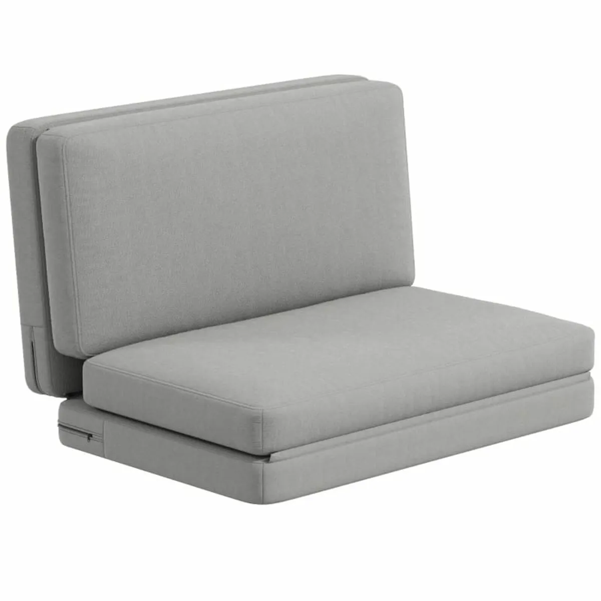 2-in-1 foldable lounge chair, guest mattress, spli - Image 1