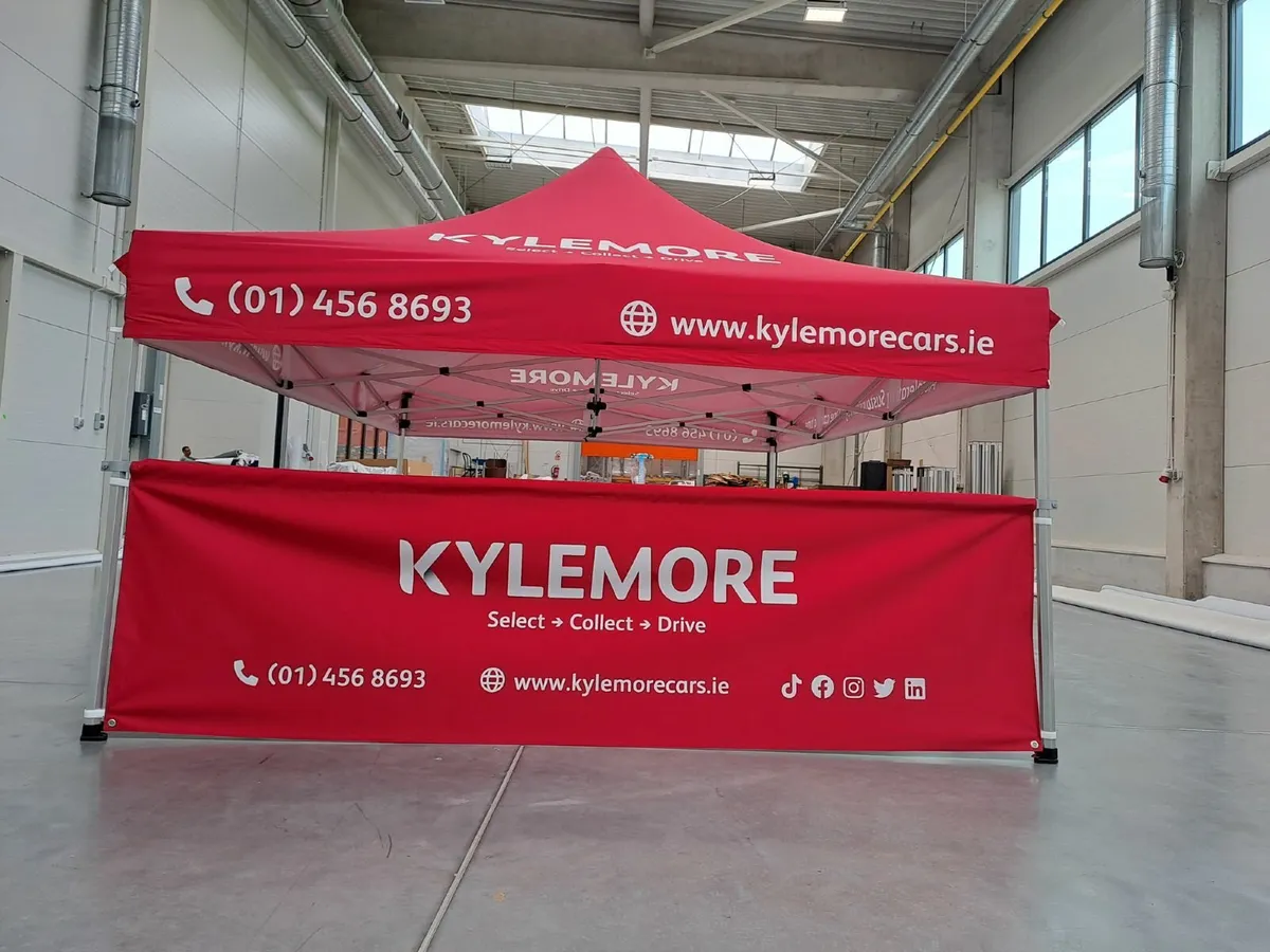 Heavy Duty Branded Pop Up Gazebos - Image 4