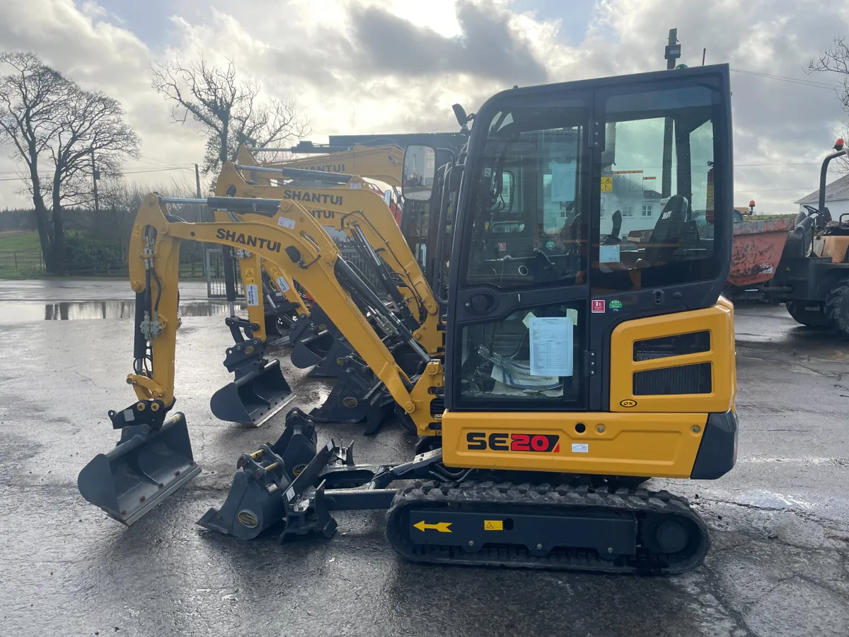 Shantui SE 20 Excavator - Image 1