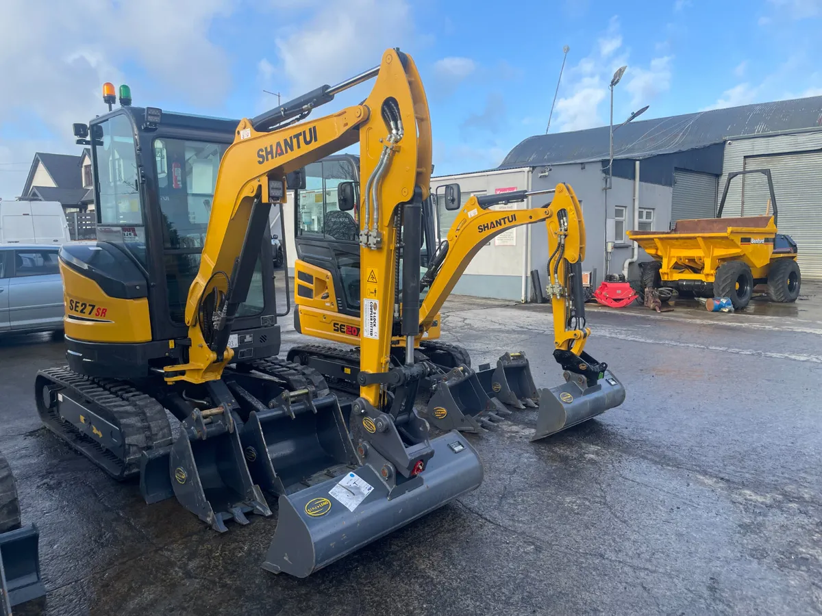 Shantui SE 27 SR Excavator - Image 3
