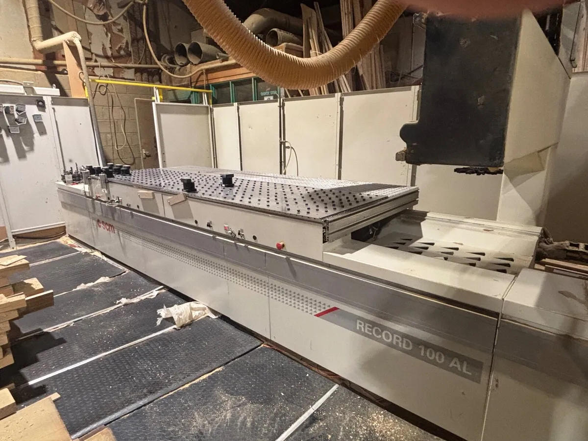 SCM Record 100AL Flat Bed Nesting CNC - Image 2