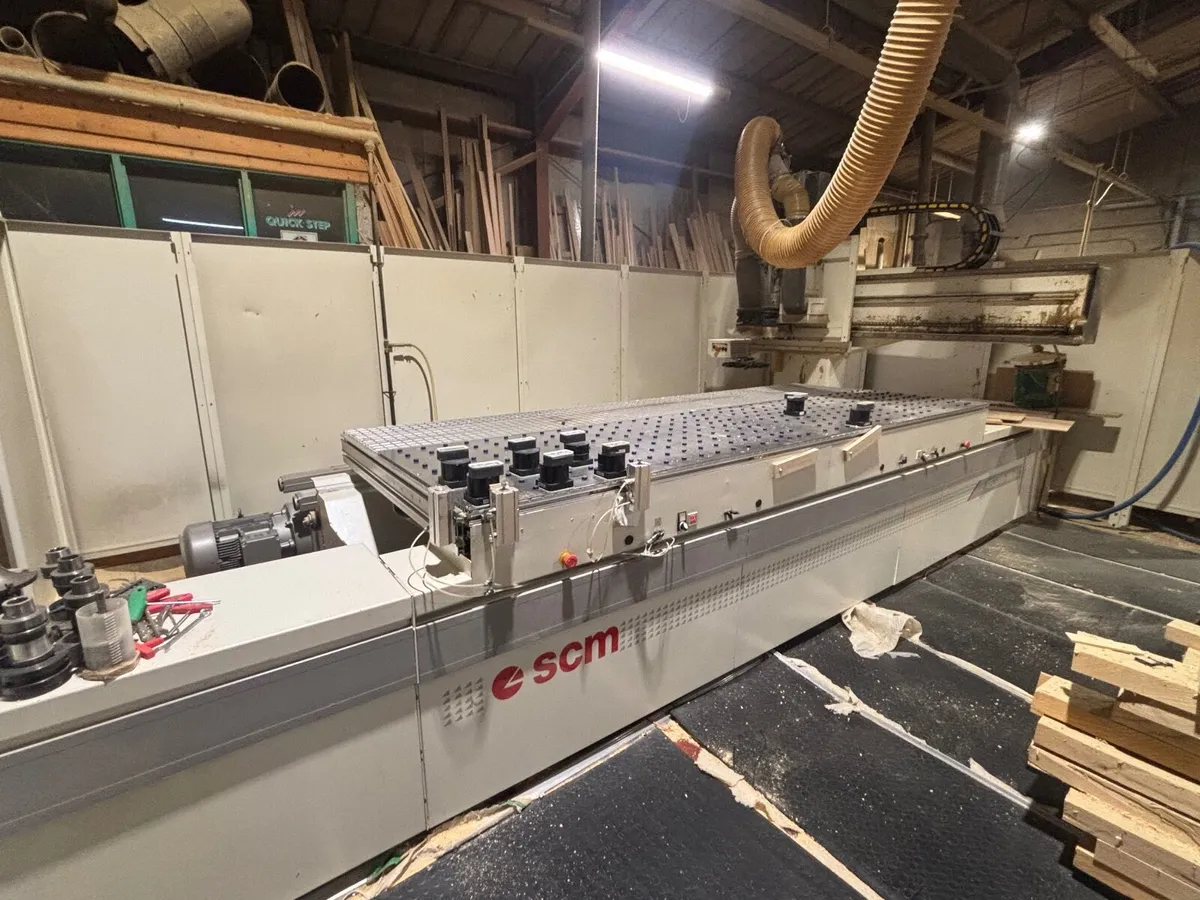 SCM Record 100AL Flat Bed Nesting CNC - Image 4