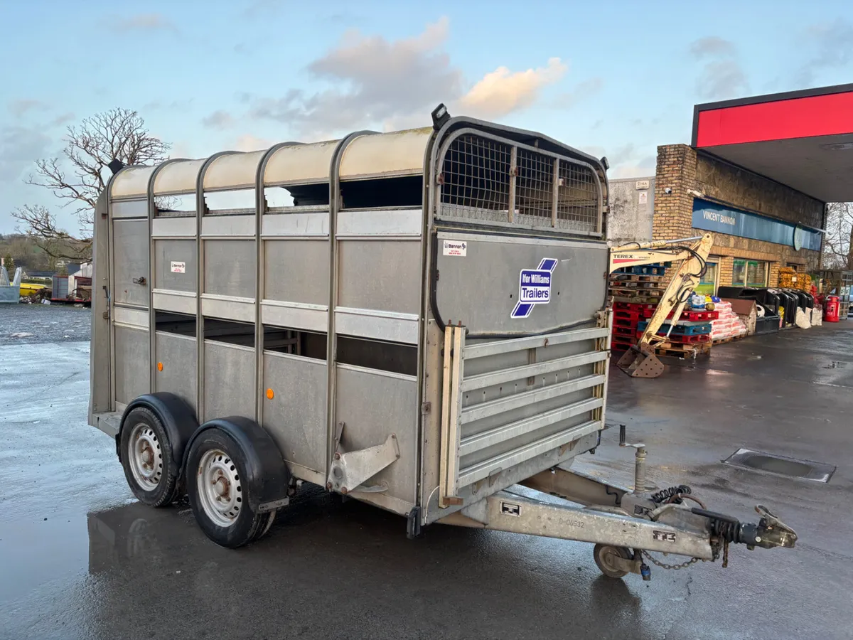 ifor williams ta510 10ft with sheep decks - Image 1