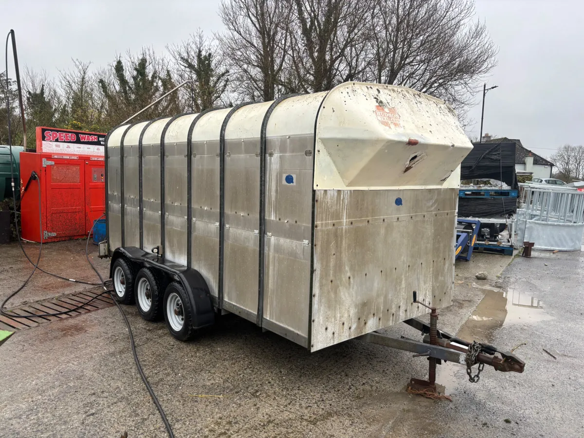hudson 14ft livestock trailer - Image 2