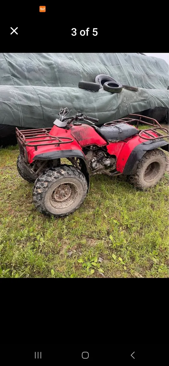 1989 hon0da big red parts or repair - Image 1