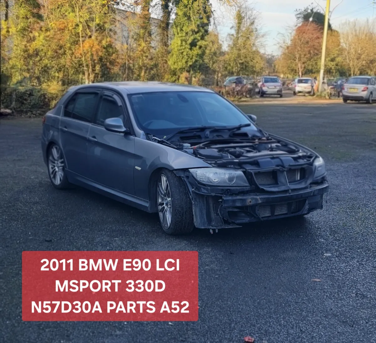 2011 BMW E90 LCI MSPORT 330D N57D30A PARTS A52 - Image 4