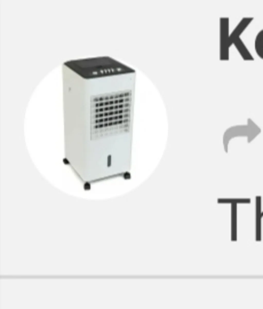 2x Air coolers - Image 1