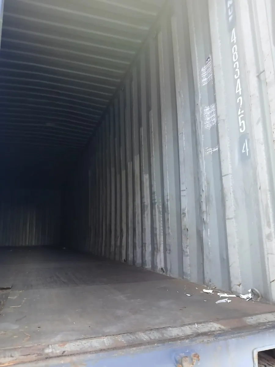 Used 40FT High Cube Shipping Containers - BLUE - Image 2