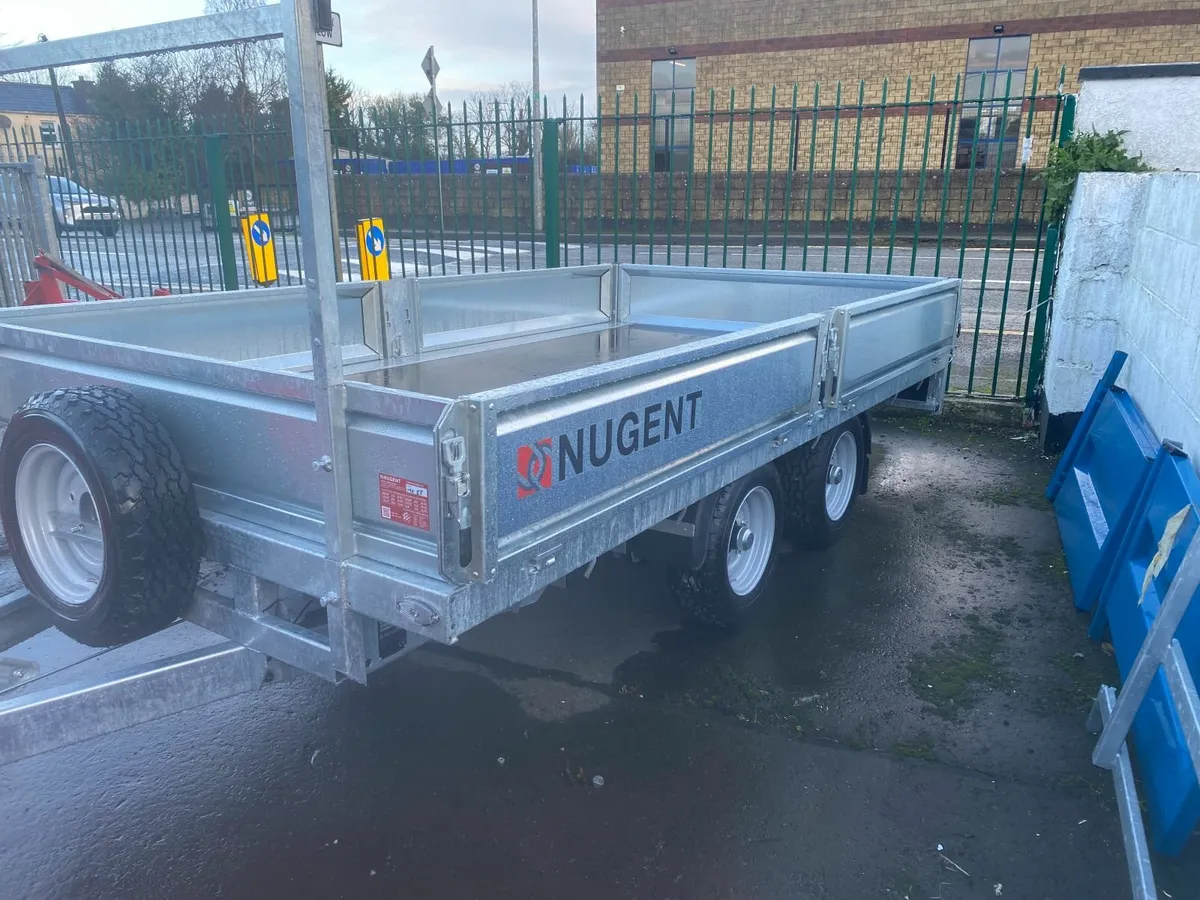 Nugent 12ft flat trailer - Image 3