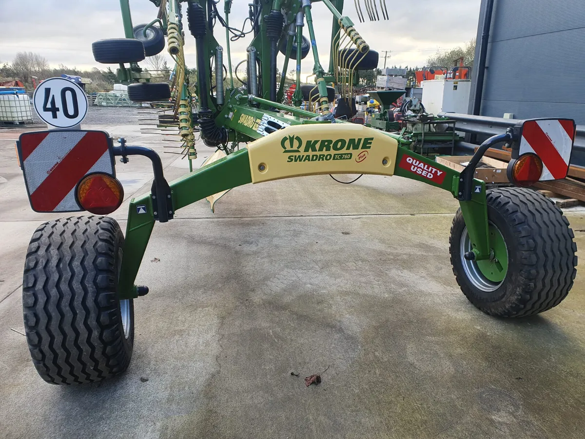 Used  Krone YR 2023 TC 760 Plus Steering Rake - Image 3