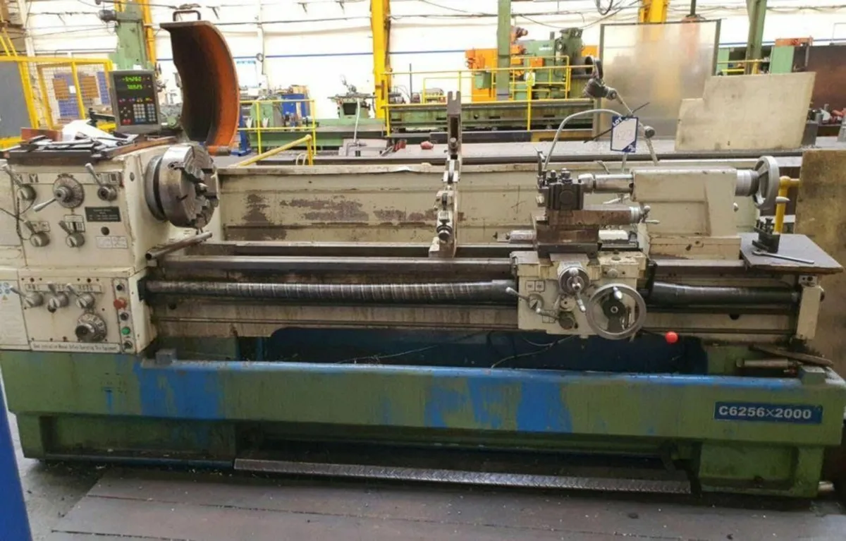 C6256x2000 Gap Bed Lathe