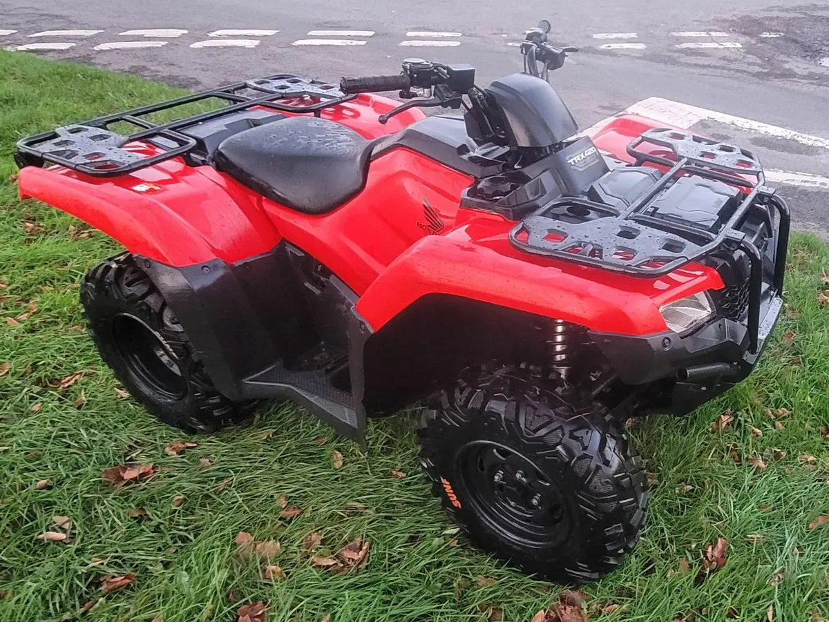 2023 Honda 420 Manual Shift Low Hours Very Clean - Image 2