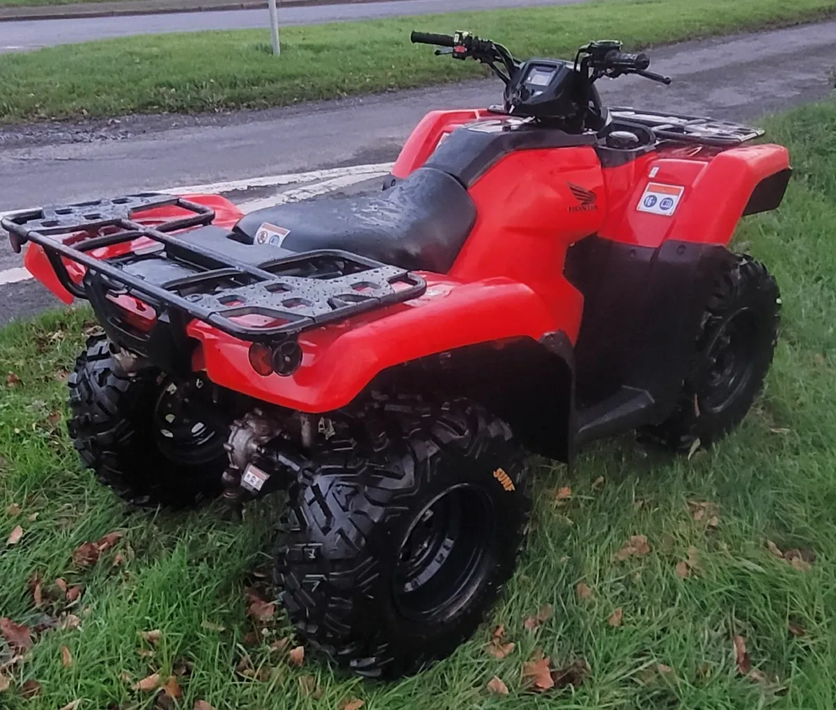 2023 Honda 420 Manual Shift Low Hours Very Clean - Image 4