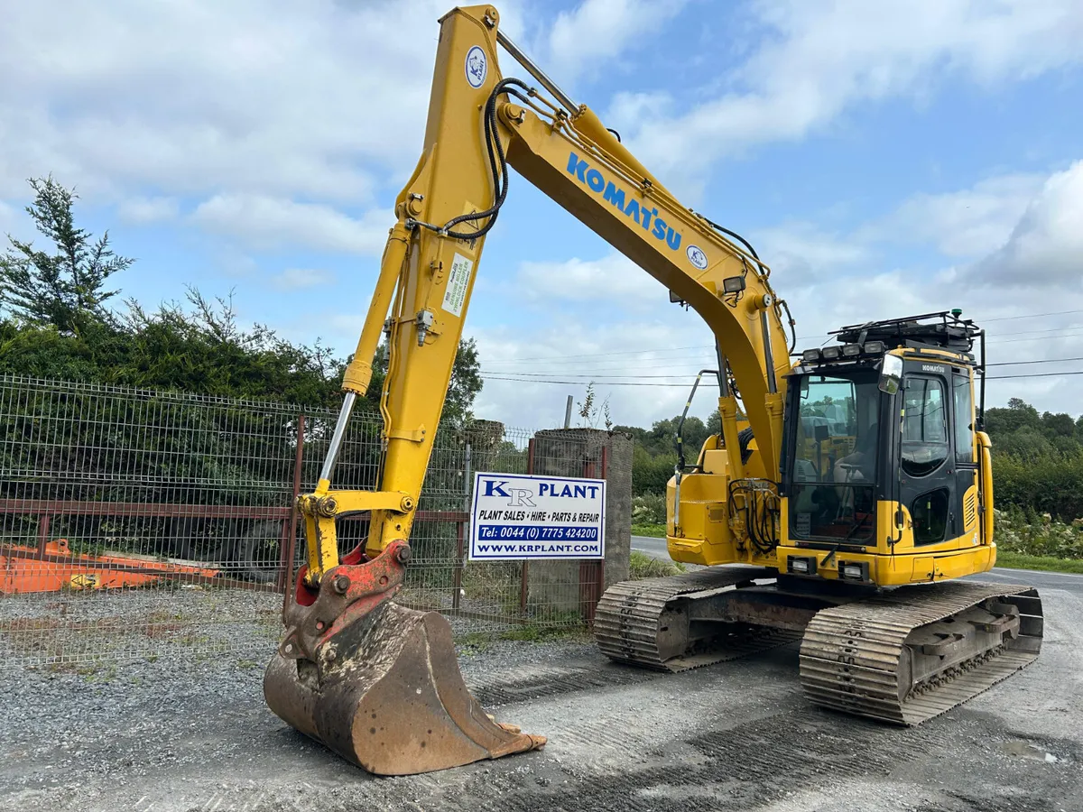 Komatsu PC138US-11 with extra counterweight - Image 1