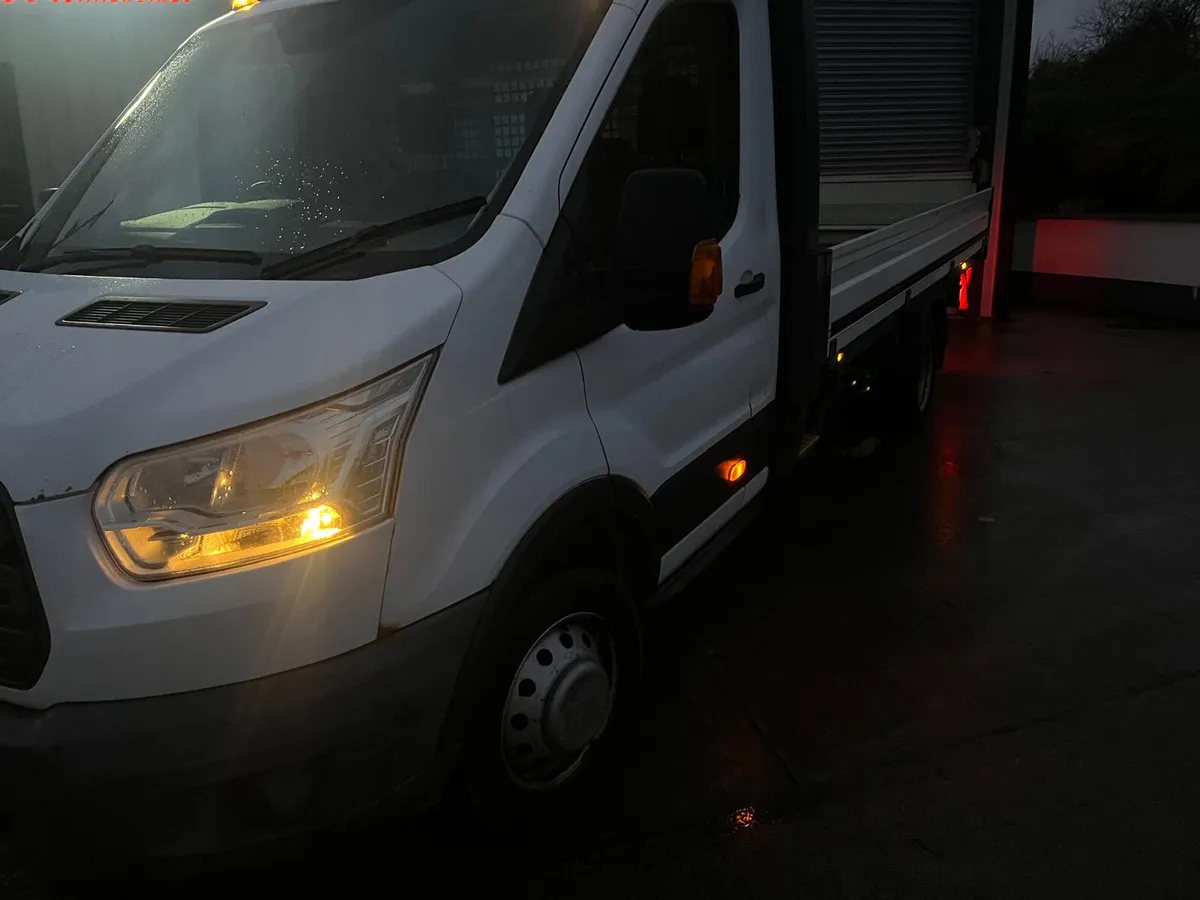 Ford Transit Drop side FlatBed, 2.2 engine, NI Van - Image 3