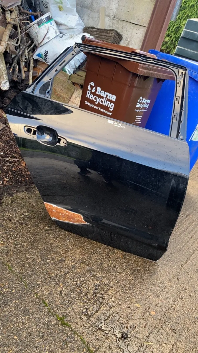 A4 2022 black estate rear door right - Image 1