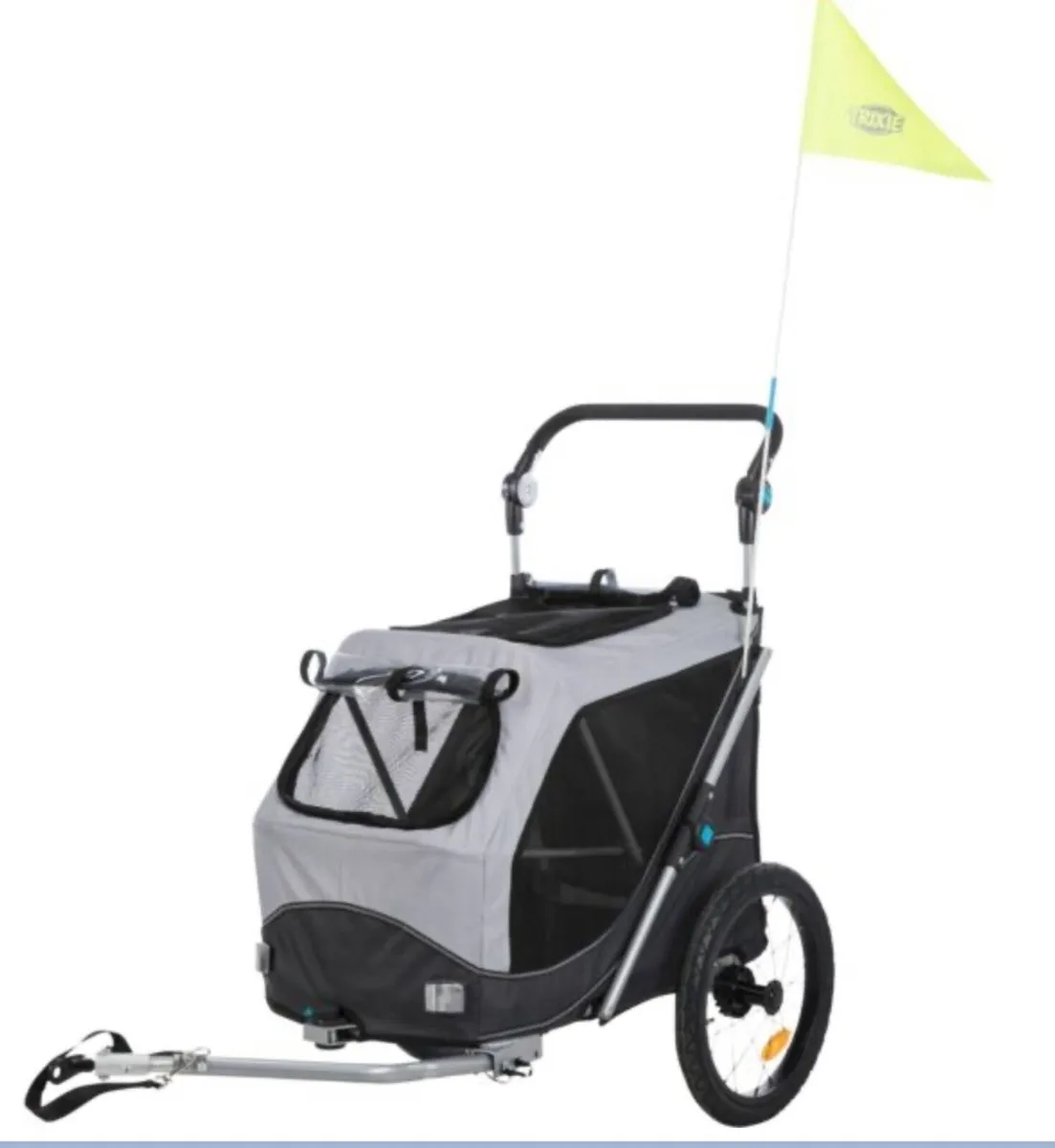 Dog Stroller with bike attachment - Image 1