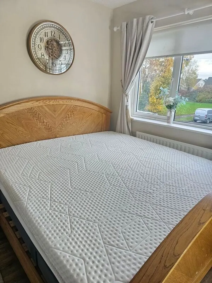 Superking Bed, Emma sleep mattress and premium topper - Image 3