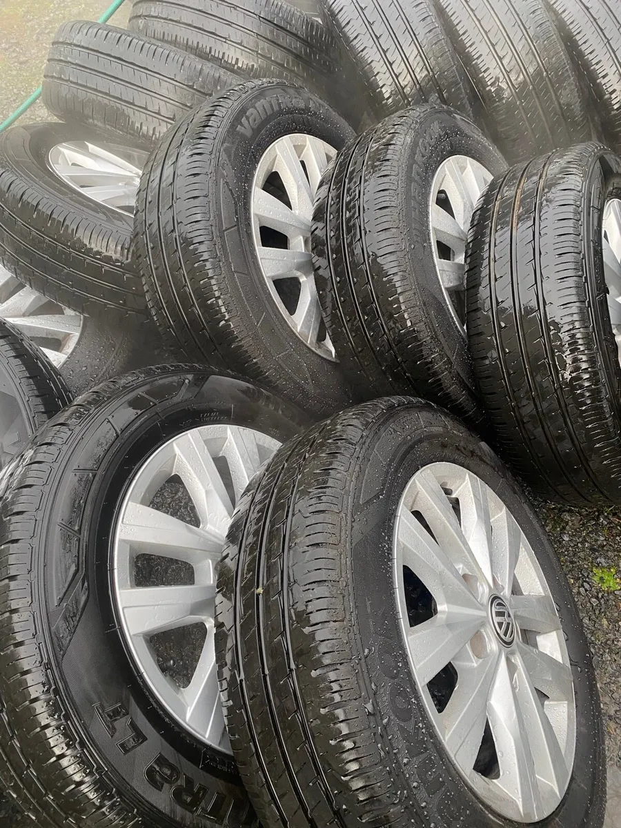 VW Transporter 16 inch Clayton alloys - Image 4