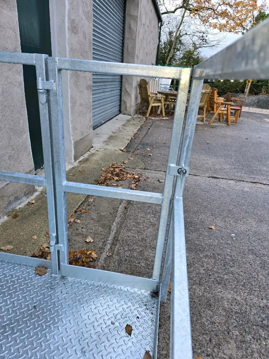 Forklift man safety cage basket create high work - Image 2