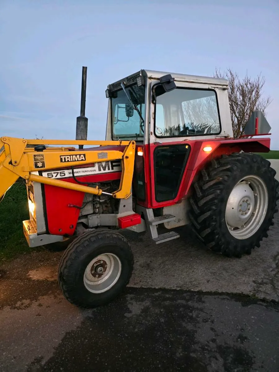 Massey Ferguson 575 Manual Trima Loader - Image 1