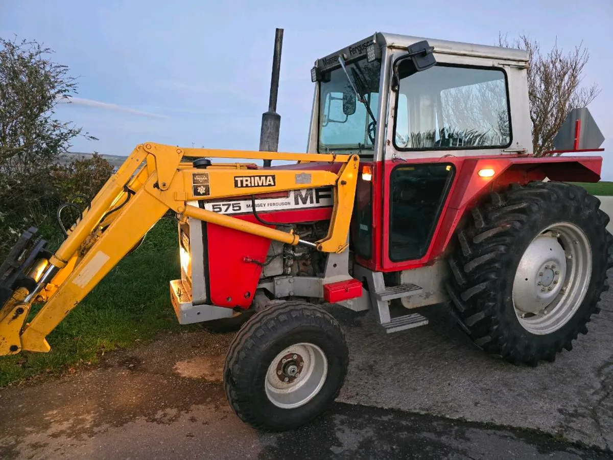 Massey Ferguson 575 Manual Trima Loader - Image 3