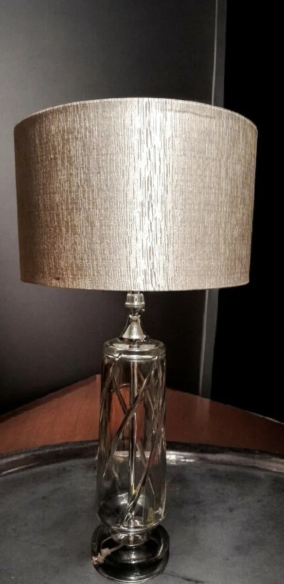 Galway crystal tall lamp - Image 2