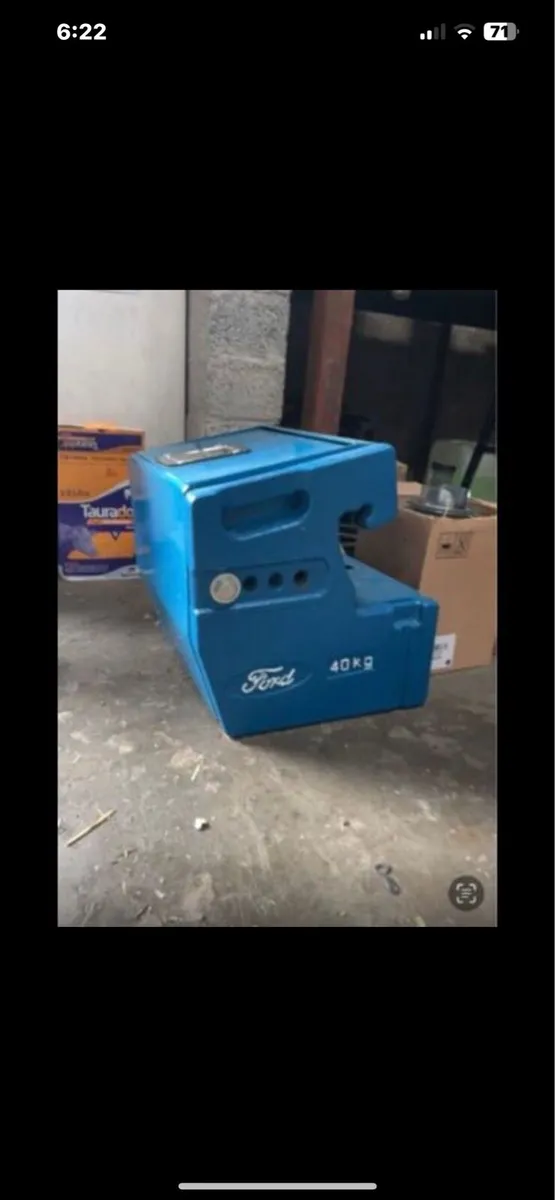 Ford new Holland toolbox - Image 1