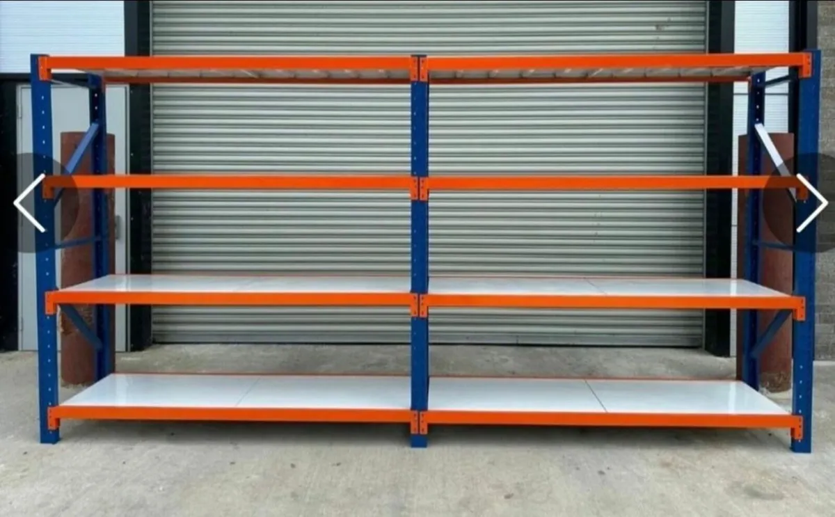 Brand New 350KG Powder coated shelving FLASH SALE - Image 4