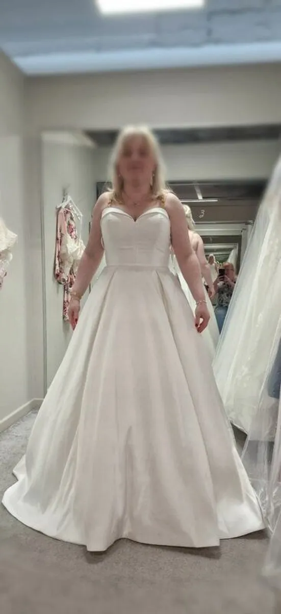 Brand New Anna Sorrano Wedding Dress - UK 16 Ecru - Image 1