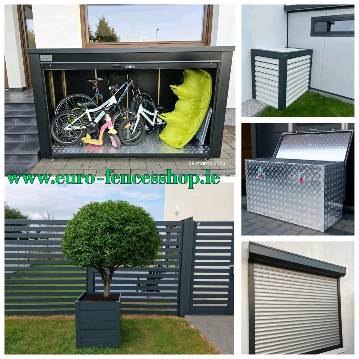 Aluminium Heat pump cover  Planters Storage  Ramps - Image 1