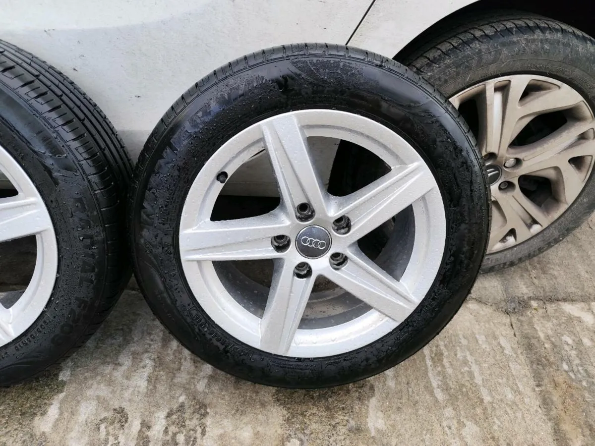 Audi A3 alloy wheels on new tyres - Image 2