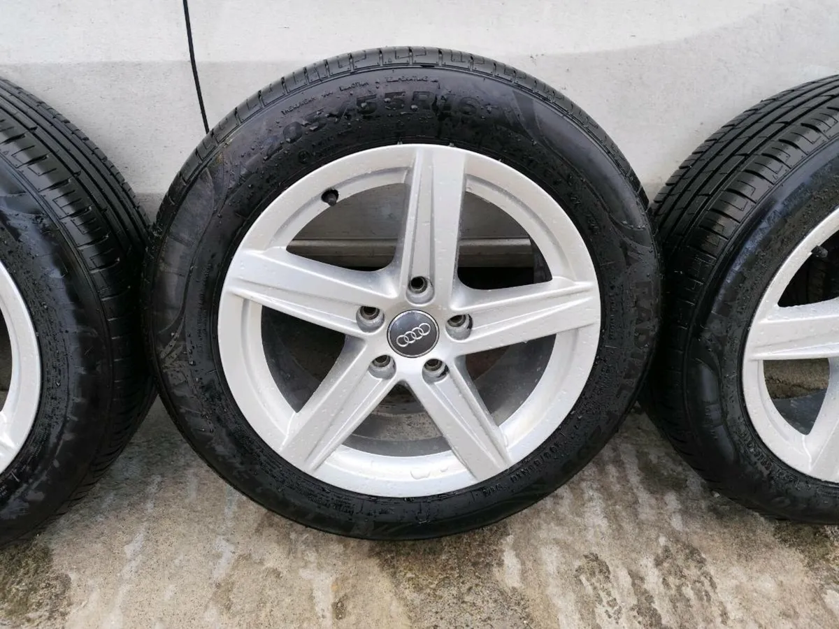 Audi A3 alloy wheels on new tyres - Image 3