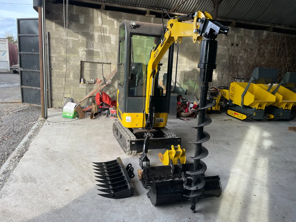 Special Offer Fully.. Cabbed Micro Digger Package. - Image 1